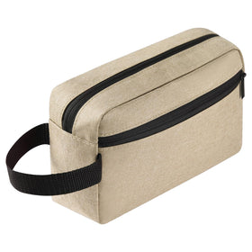 Icramsy Travel Toiletry Bag Khaki front view
