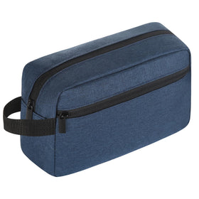 Icramsy Travel Toiletry Bag Navy Blue front view