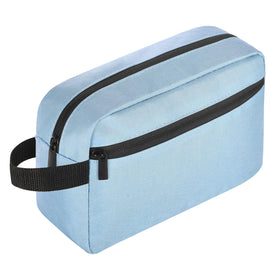 Icramsy Travel Toiletry Bag Sky Blue front view