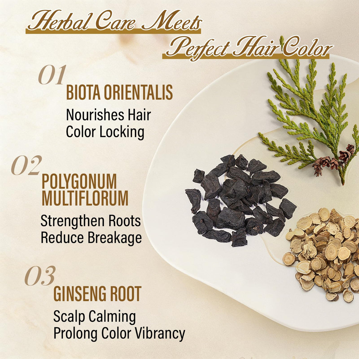 iemokoda Blonde Brown Hair Dye Shampoo 3 in 1 packaging