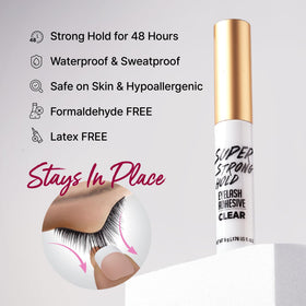 iENVY eyelash adhesive brush applicator close-up