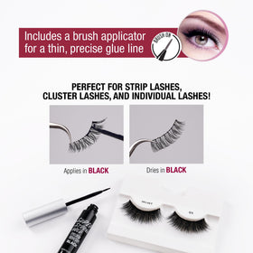 iENVY eyelash adhesive showing waterproof feature