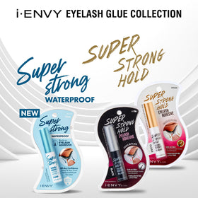 iENVY Super Strong Waterproof Clear Eyelash Adhesive close-up of brush
