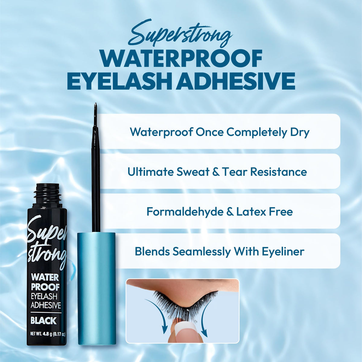 iENVY Super Strong Waterproof Eyelash Adhesive packaging