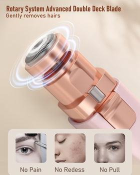IFANZETECH Eyebrow Trimmer portable design in makeup bag