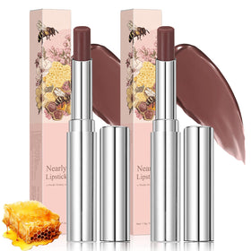 IFVGFB Honeynoir Nude Honey Lipstick front view