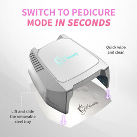 iGel Beauty Hybrid PRO 2.0 UV/LED Nail Lamp with accessories