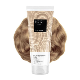 IGK A La Plage Hair Gloss front view packaging