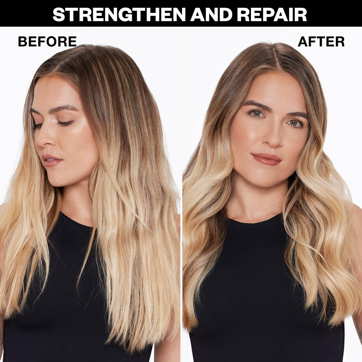 IGK Antisocial Dry Hair Mask application on hair