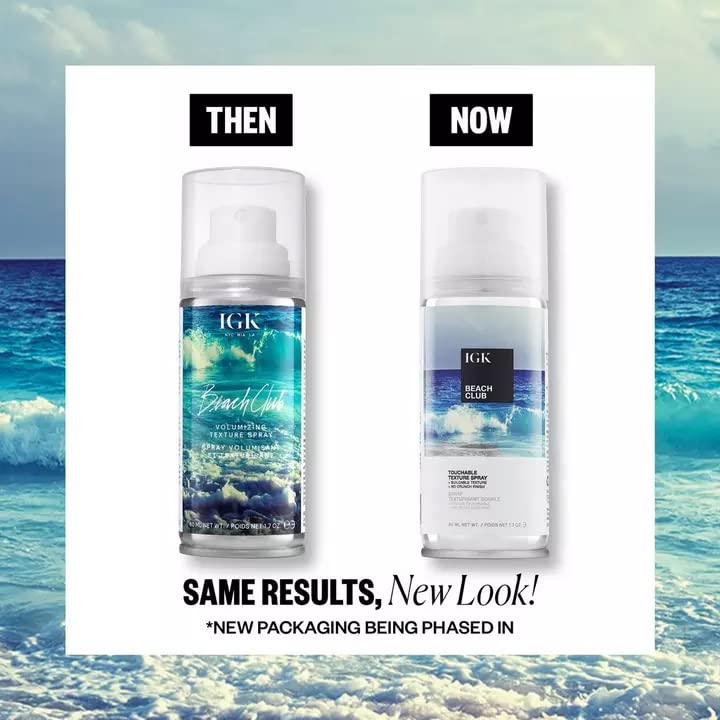 IGK Beach Club Touchable Texture Spray 1.7 Oz back view