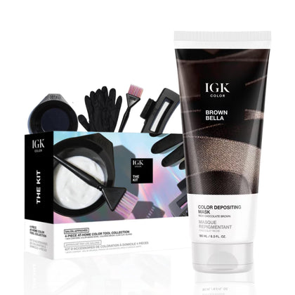 IGK Brown Bella Hair Gloss 363g front view