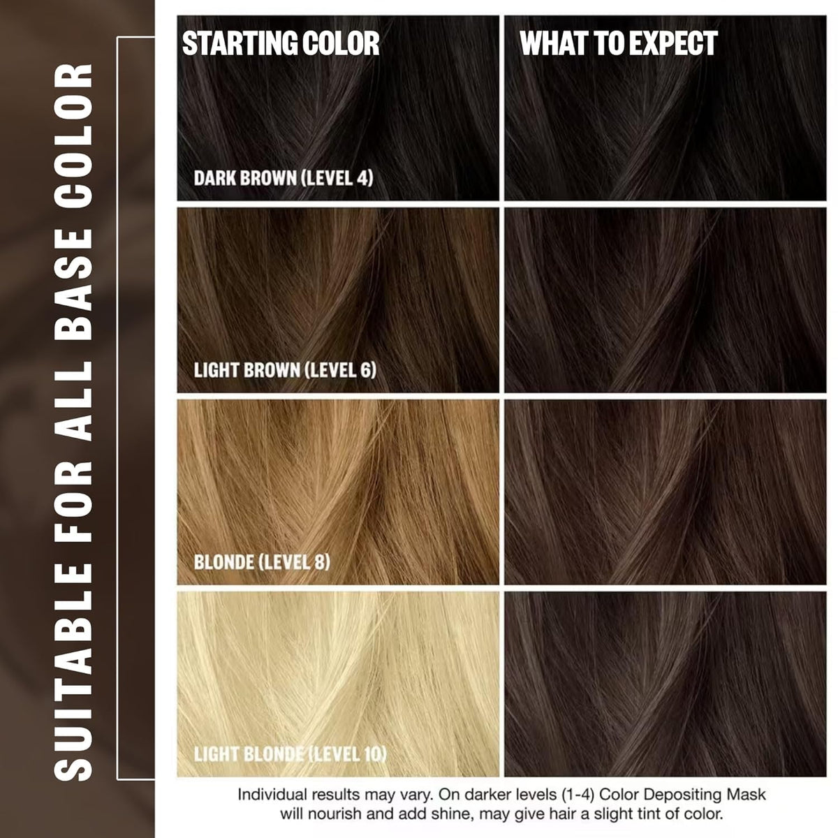 IGK Brown Bella Hair Gloss application tools included