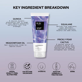 IGK Color Depositing Mask FORTUNE TELLER Soft Lavender packaging