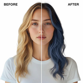 IGK Color Depositing Mask PEEK-A-BLUE texture close-up