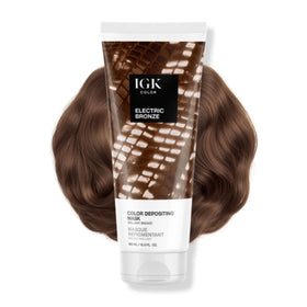 IGK Electric Bronze Hair Gloss front view 200g