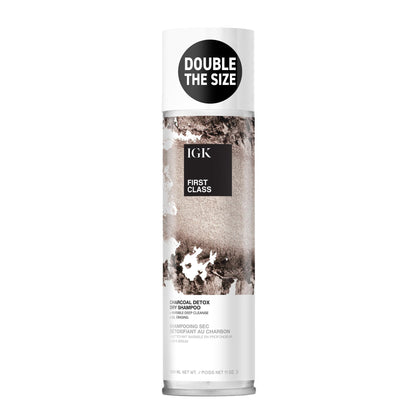 IGK First Class Charcoal Detox Dry Shampoo 11 Oz front view