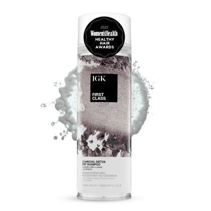 IGK First Class Charcoal Detox Dry Shampoo 6.3 Oz front view