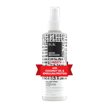 IGK Good Behavior 4-in-1 Prep Spray 7 Oz front view