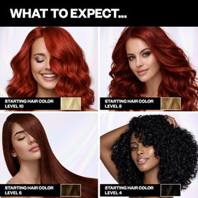 IGK On The Money Hair Gloss before and after results