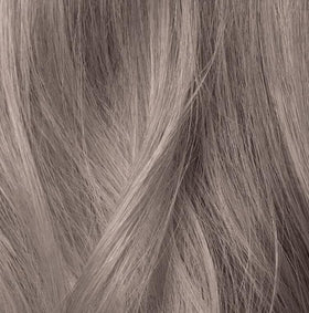 IGK Pale Violet Gray Hair Gloss product on a bathroom counter
