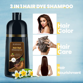 IIIMEIDU Chestnut Brown Hair Dye Shampoo lifestyle image