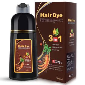 IIIMEIDU Dark Burgundy Hair Dye Shampoo front view
