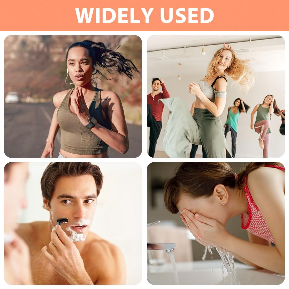 IJPDDRXYN headband being used for makeup application