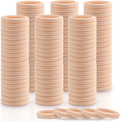 IKOCO 150PCS hair ties in blonde colour, front view