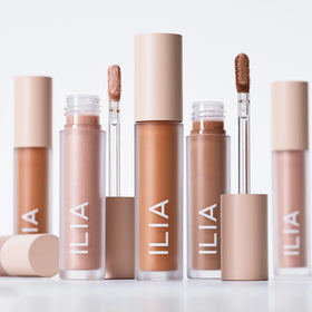 ILIA Chromatic Liquid Powder Eye Tint with other makeup products