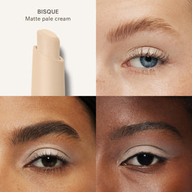 ILIA Eye Stylus Shadow Stick Bisque slanted tip close-up