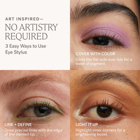 ILIA Eye Stylus Shadow Stick Opulent in makeup setup