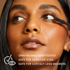 ILIA Fullest Volumizing Mascara Classic Black on vanity