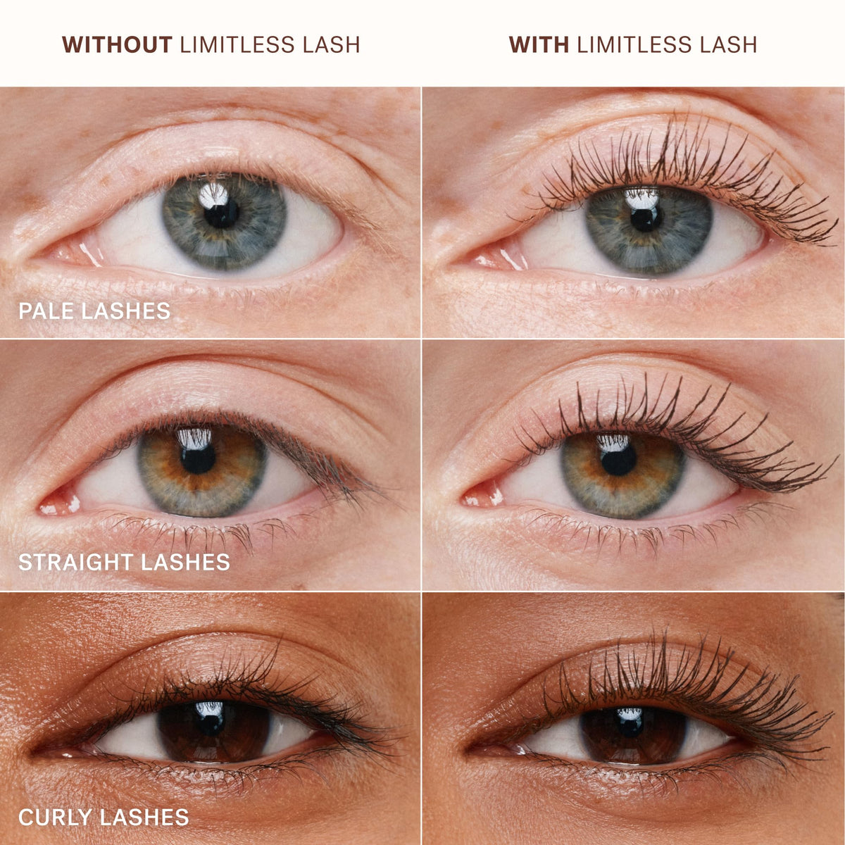 ILIA Limitless Lash Mascara Before Dawn Rich Brown on makeup table