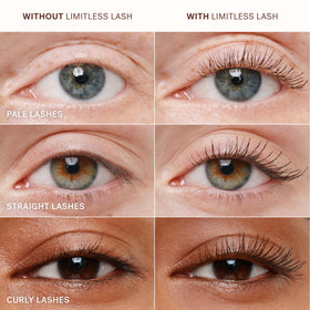 ILIA Limitless Lash Mascara Before Dawn Rich Brown on makeup table