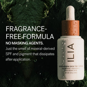ILIA Super Serum Skin Tint SPF 40 Balos ST3 shade display
