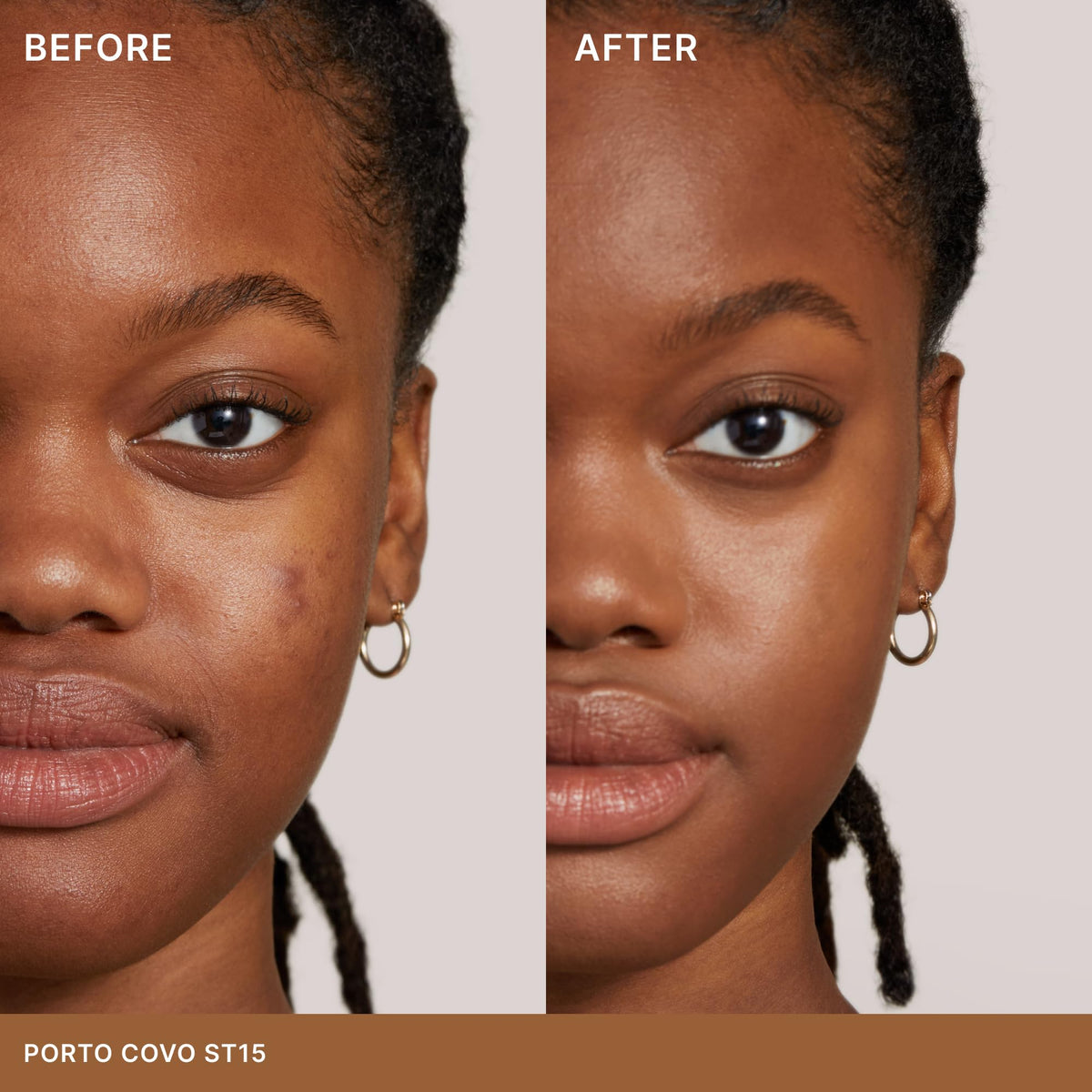 ILIA Super Serum Skin Tint SPF 40 Porto Covo ST15 texture on hand