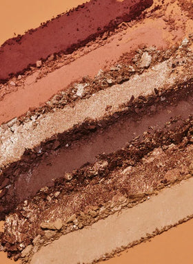 ILIA The Necessary Eyeshadow Palette lifestyle shot on a vanity