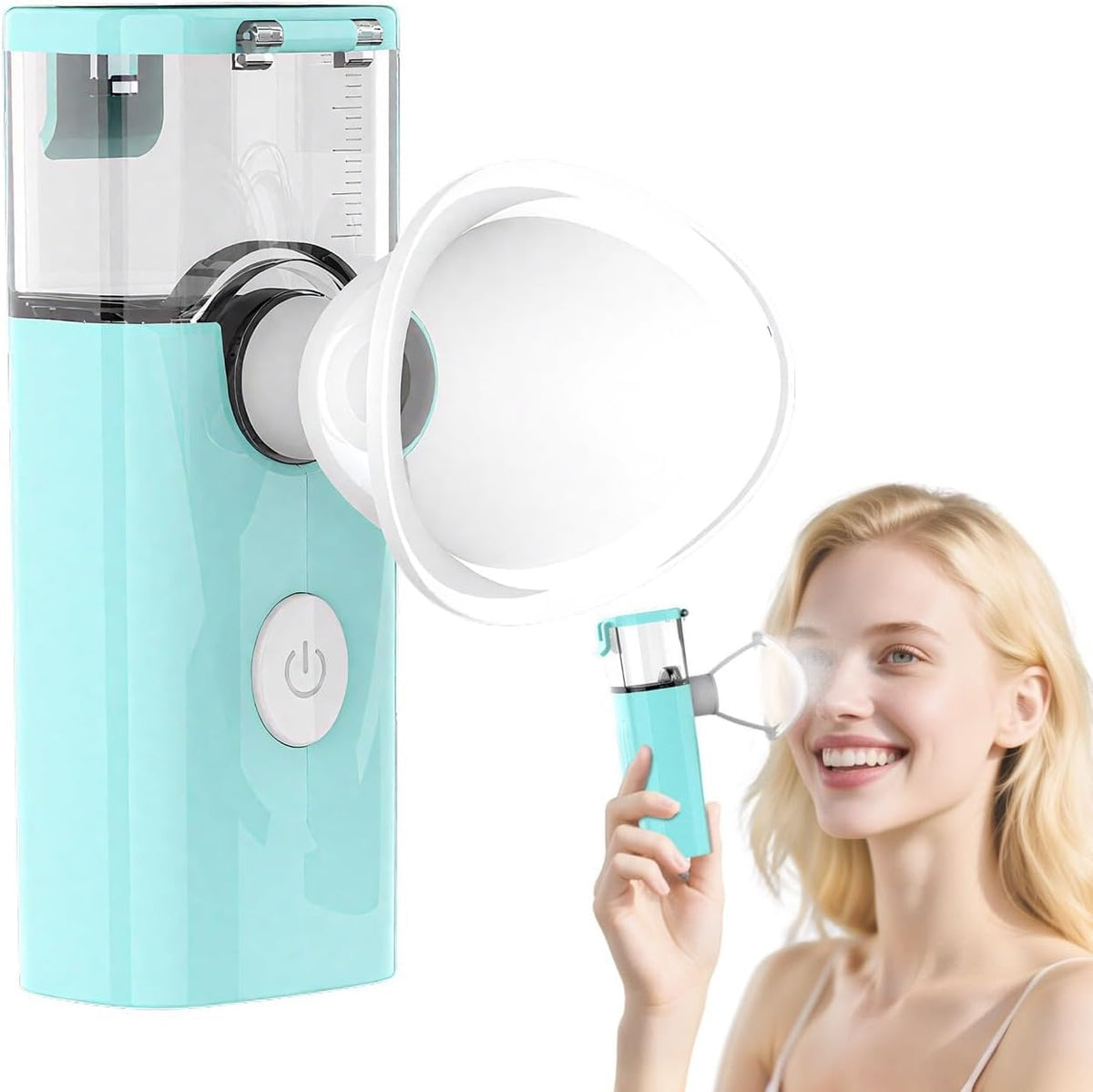 ILIORGOGO 2-in-1 Nano Face & Eye Mister front view
