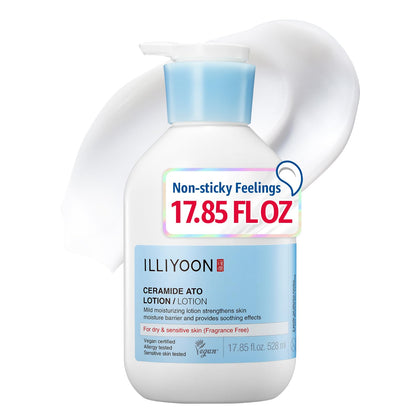 Illiyoon Ceramide Ato Lotion 528ml front view