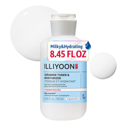 Illiyoon Ceramide ATO Moisturizing Milky Toner front view