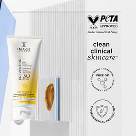 IMAGE Skincare PREVENTION+ Daily Tinted Moisturizer SPF 30 texture close-up