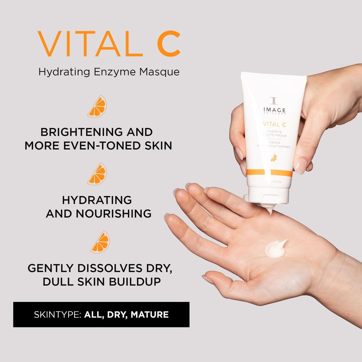 IMAGE Skincare VITAL C Hydrating Enzyme Masque 2 oz packaging