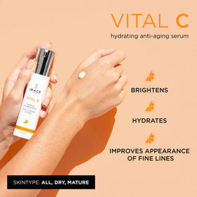 IMAGE Skincare VITAL C Hydrating Face Serum 1.7 fl oz back view