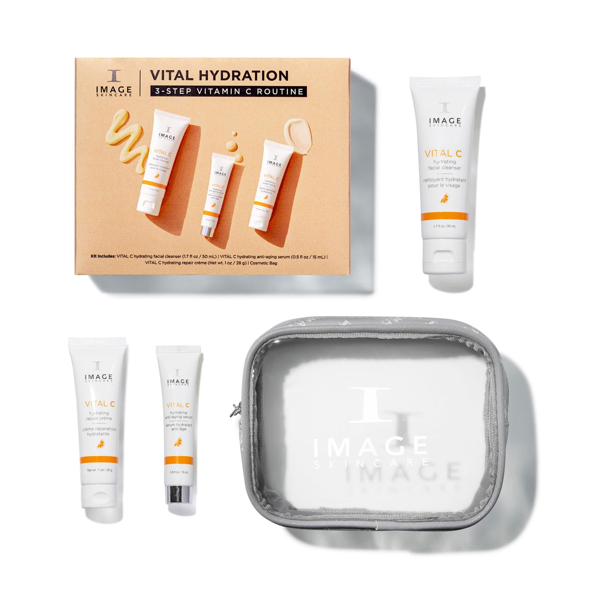 IMAGE Skincare VITAL C hydrating facial cleanser front view