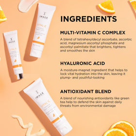 IMAGE Skincare VITAL C Hydrating Serum with fresh oranges