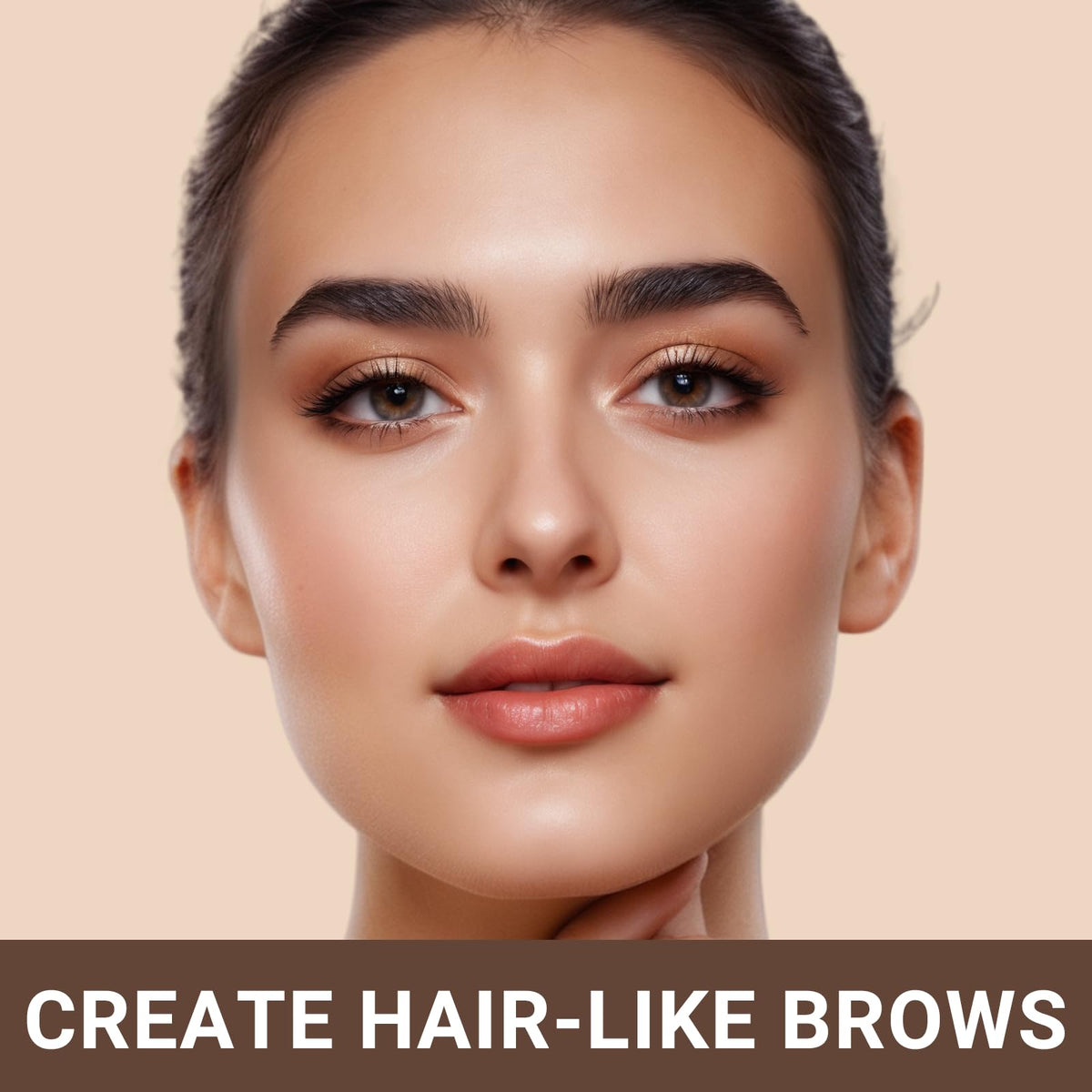 iMethod Eyebrow Pen Light Brown showing ultra-fine tip