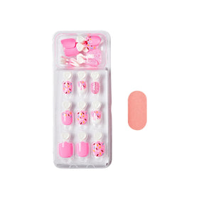 imPRESS Mini Mani Press On Nails on a child's hands