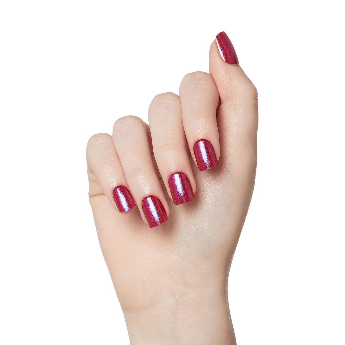 imPRESS No Glue Mani Press On Nails displayed on a hand