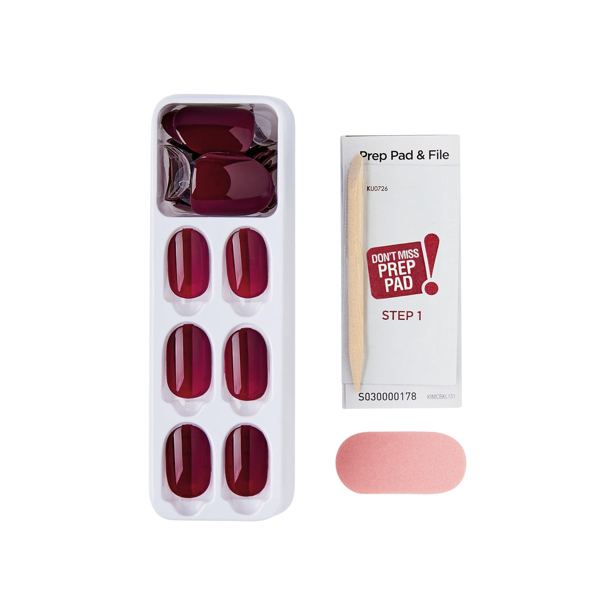 imPRESS No Glue Mani Press On Nails Kit side view