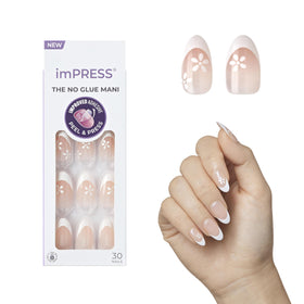 imPRESS Press On Nails French 'Fearless' front view